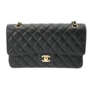 Chanel Vintage Pre-owned Laeder chanel-vskor Black, Dam