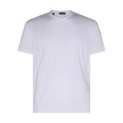 Tom Ford Vit Bomullsblandad T-shirt White, Herr