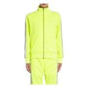 Palm Angels Fluo Track Jacka med Hög Hals Yellow, Herr