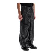 Y/Project Konvertibla Baggy Jeans med Avtagbara Paneler Gray, Herr