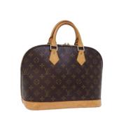 Louis Vuitton Vintage Pre-owned Canvas louis-vuitton-vskor Brown, Dam