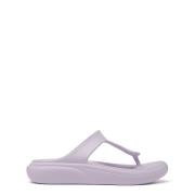 Stuart Weitzman Stuflex T-Strap Slid Purple, Dam