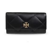 Tory Burch Läder plånbok Kira Black, Dam