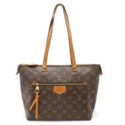 Louis Vuitton Vintage Pre-owned Canvas axelremsvskor Brown, Dam