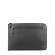 Fendi Vintage Pre-owned Laeder kuvertvskor Black, Dam