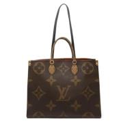 Louis Vuitton Vintage Pre-owned Canvas handvskor Brown, Dam