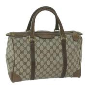 Gucci Vintage Pre-owned Laeder gucci-vskor Beige, Dam