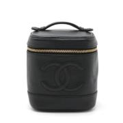 Chanel Vintage Pre-owned Laeder chanel-vskor Black, Dam