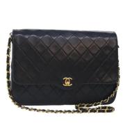 Chanel Vintage Pre-owned Laeder chanel-vskor Black, Dam