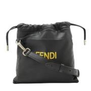 Fendi Vintage Pre-owned Laeder fendi-vskor Black, Dam