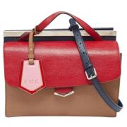 Fendi Vintage Pre-owned Laeder fendi-vskor Red, Dam