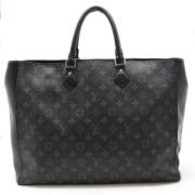 Louis Vuitton Vintage Pre-owned Canvas axelremsvskor Black, Dam