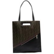 Fendi Vintage Pre-owned Canvas fendi-vskor Brown, Dam