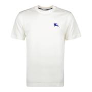 Burberry Vit Cavalier T-shirt Vår-Sommar 2024 White, Herr