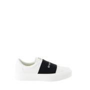 Givenchy Elastisk Bride Bicolor Läder Loafer White, Herr