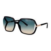 Tom Ford Stiliga solglasögon Solange-02 Black, Dam