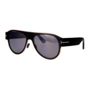 Tom Ford Stiliga solglasögon Lyle-02 Black, Unisex