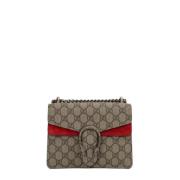 Gucci Vintage Pre-owned Canvas gucci-vskor Beige, Dam