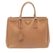 Prada Vintage Pre-owned Laeder totevskor Brown, Dam