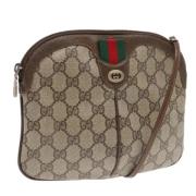 Gucci Vintage Pre-owned Laeder gucci-vskor Beige, Dam