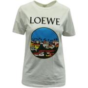 Loewe Pre-owned Pre-owned Bomull toppar White, Dam