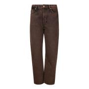 Samsøe Samsøe Sasha Jeans - Stilfull Denim Kollektion Brown, Dam