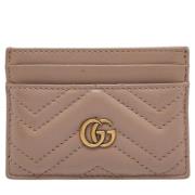 Gucci Vintage Pre-owned Laeder plnbcker Beige, Dam