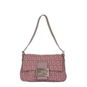 Fendi Vintage Pre-owned Canvas fendi-vskor Purple, Dam