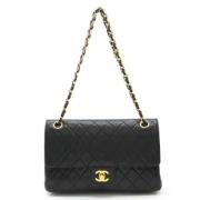 Chanel Vintage Pre-owned Laeder chanel-vskor Black, Dam