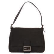 Fendi Vintage Pre-owned Tyg fendi-vskor Black, Dam