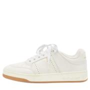 Yves Saint Laurent Vintage Pre-owned Laeder sneakers White, Dam