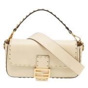 Fendi Vintage Pre-owned Laeder fendi-vskor Beige, Dam