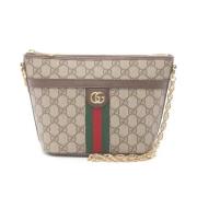 Gucci Vintage Pre-owned Laeder gucci-vskor Beige, Dam