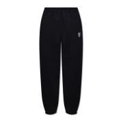 Burberry Sweatpants med tryckt logotyp Black, Herr