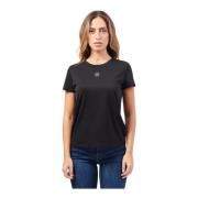 Hugo Boss Svart T-shirt med Double B-monogram Black, Dam