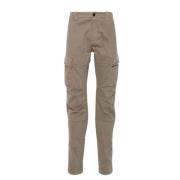 C.p. Company Cargo Pant med Logo Patch Byxor Brown, Herr