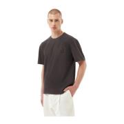 Filling Pieces T-shirt Lux Tonal Pavement Black, Herr