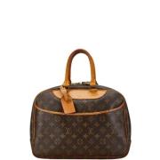 Louis Vuitton Vintage Pre-owned Canvas handvskor Brown, Dam