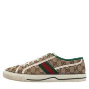 Gucci Vintage Pre-owned Canvas lgskor Brown, Dam