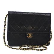 Chanel Vintage Pre-owned Laeder chanel-vskor Black, Dam