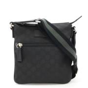 Gucci Vintage Pre-owned Canvas gucci-vskor Black, Dam