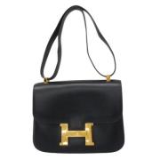 Hermès Vintage Pre-owned Laeder axelremsvskor Black, Dam