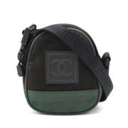 Chanel Vintage Pre-owned Canvas chanel-vskor Black, Dam