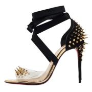 Christian Louboutin Pre-owned Pre-owned Mocka sandaler Black, Dam