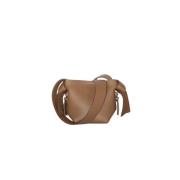 Acne Studios Twisted Musubi Micro Tote Väska Brown, Dam