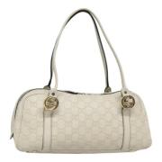 Gucci Vintage Pre-owned Laeder handvskor White, Dam