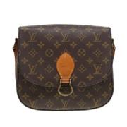 Louis Vuitton Vintage Pre-owned Canvas louis-vuitton-vskor Brown, Dam