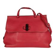 Gucci Vintage Pre-owned Laeder gucci-vskor Red, Dam