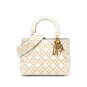 Dior Vintage Pre-owned Laeder dior-vskor White, Dam