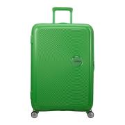 American Tourister Grön Expanderbar Resväska Green, Unisex